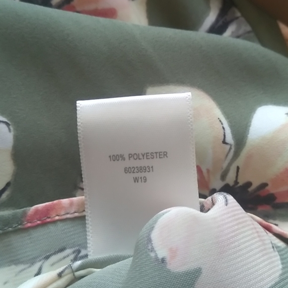 🌟 Host Pick! Witchery Green Floral Dress AU 12 - Picture 4 of 8